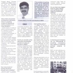 Project Reporter June 2012-Expert Speaks on Automted Car Parking by Mr.Pradeep Misra-CMD REPL